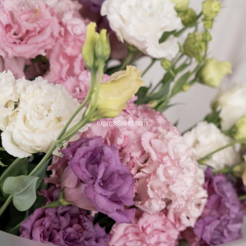 Букет из эустом Романтика